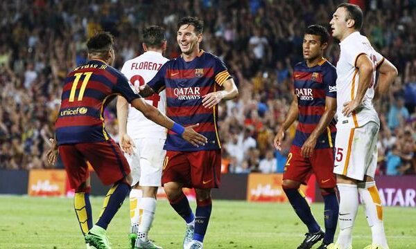 Tracollo Roma: i blaugrana disintegrano i giallorossi di Garcia