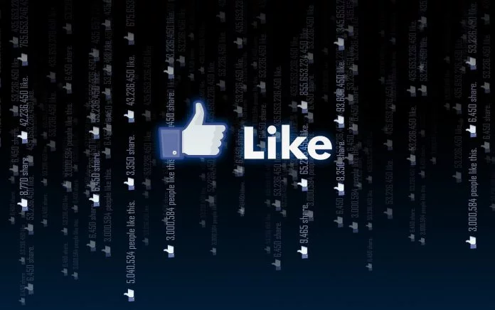 Il conteggio dei like su Facebook potrebbe essere tolto