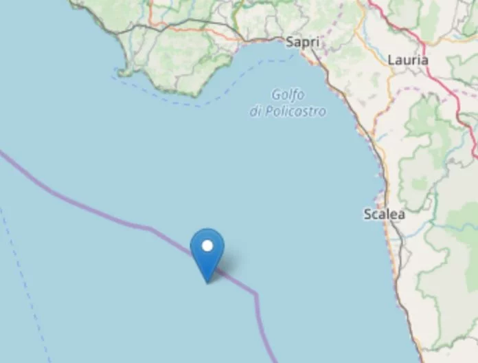 Calabria: forte scossa di terremoto di magnitudo 4.4