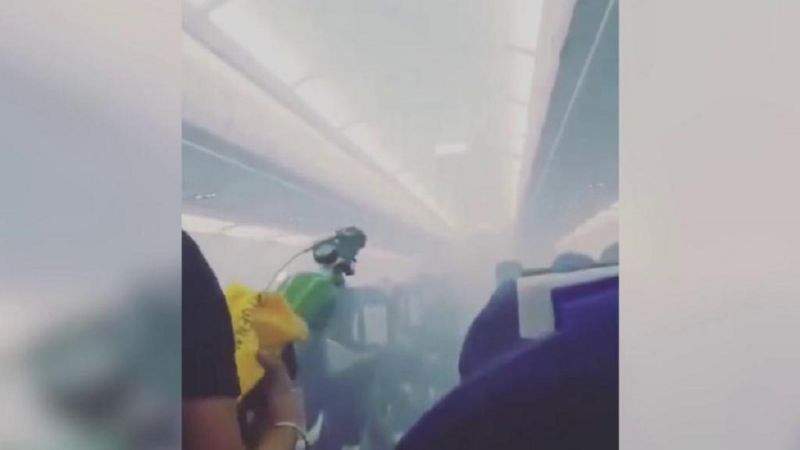 Video: fumo in cabina