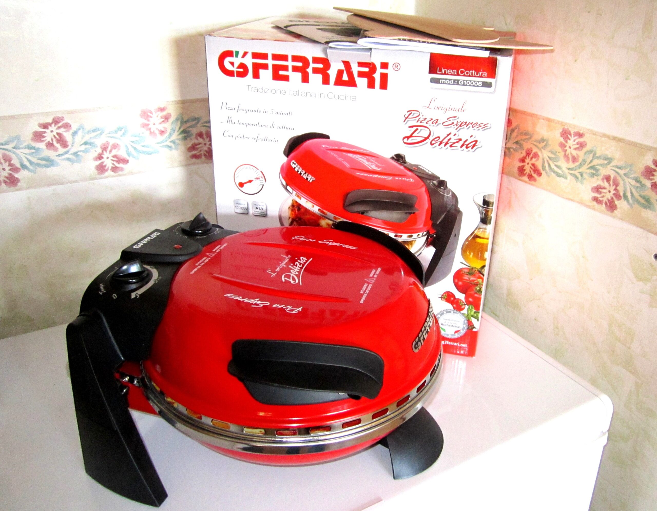 Fornetto G3 Ferrari: fare la pizza in casa come quella della pizzeria