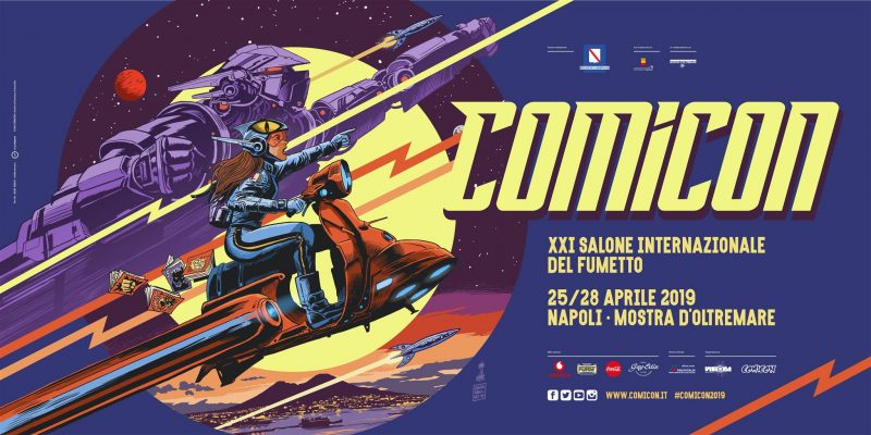 Comicon: Francesco Francavilla firma il poster dell'edizione 2019