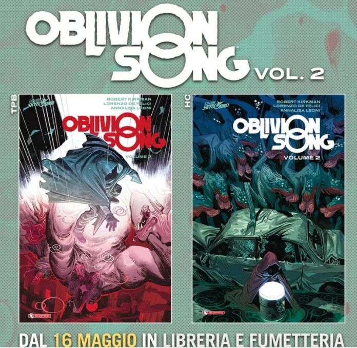 Il secondo volume di OBLIVION SONG  esce il 16 maggio
