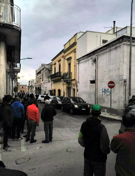 Sava - Il messaggio sul luogo della strage; mentre