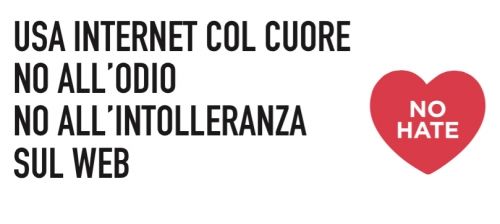 No hate speech: campagna contro la violenza nel web