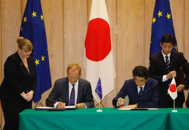 Tokyo: firmato accordo di libero scambio Ue-Giappone