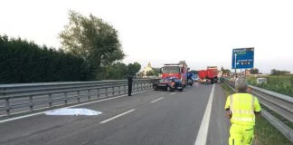 Carabiniere investito e ucciso in autostrada durante i rilievi stradali