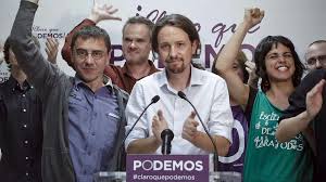 Elezioni in Spagna: grande ascesa di Podemos