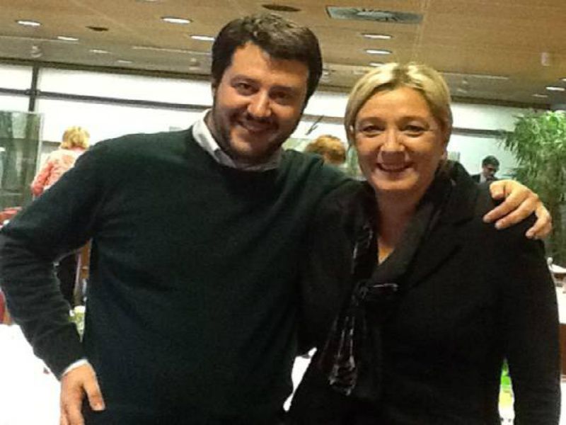 Pochi alleati: niente eurogruppo per la coppia Le Pen-Salvini