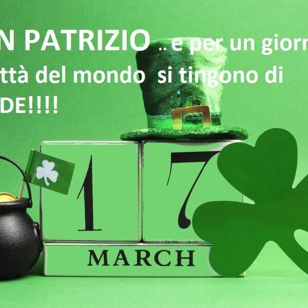San Patrizio..la festa irlandese..dove tutto è rigorosamente verde  !!!!
