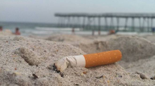 Divieto di fumo in spiaggia