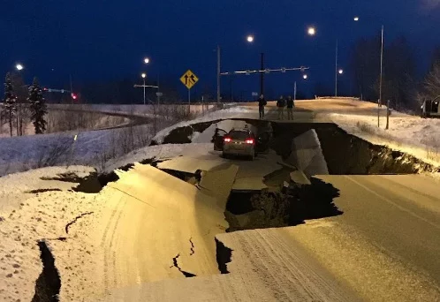 Video del terribile terremoto in Alaska
