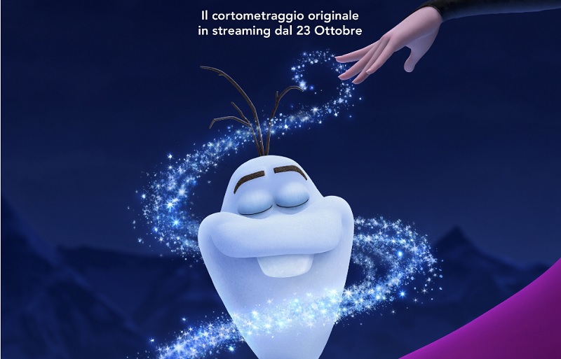 L’inedito cortometraggio animato arriva in esclusiva su Disney+ dal 23 ottobre