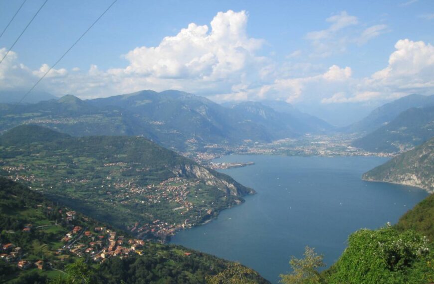 Piano di evacuazione sul Lago d’Iseo: rischio di frana con tsunami dal Monte Saresano