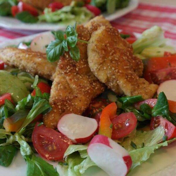 Pollo panato croccante 2 ricette: con zucchine o&hellip;