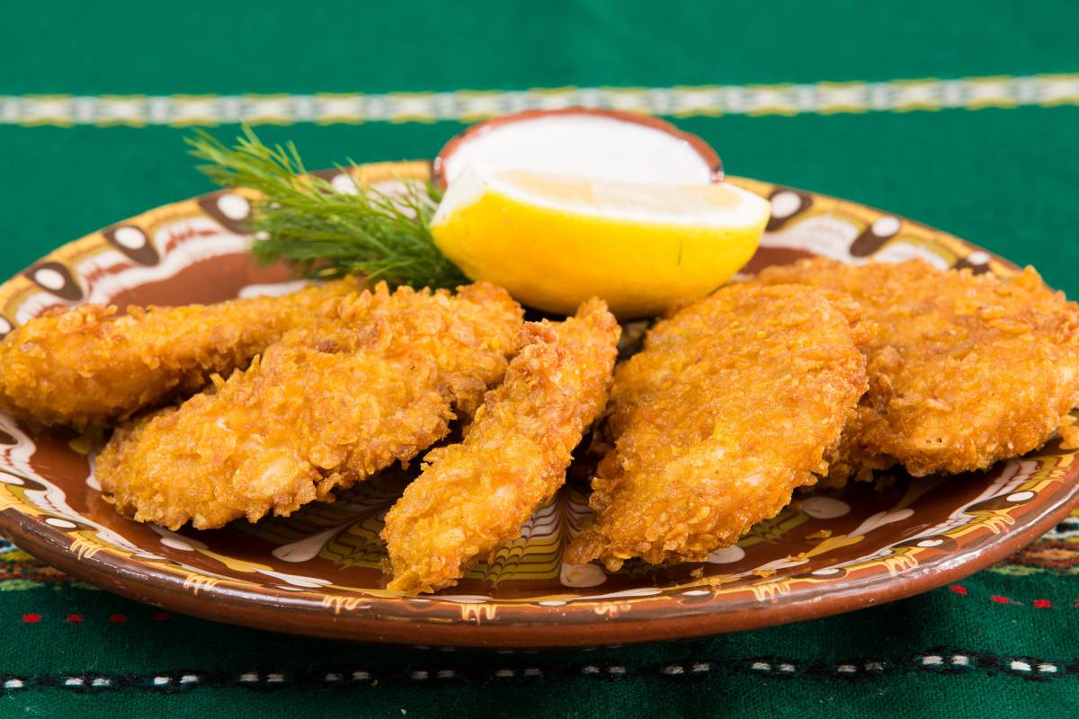 pollo corn flakes friggitrice ad aria