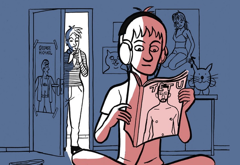 Hugo è gay nella pelle di un giovane omosessuale