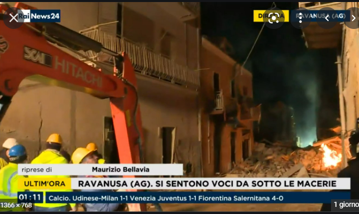 Ragusa crollo palazzine
