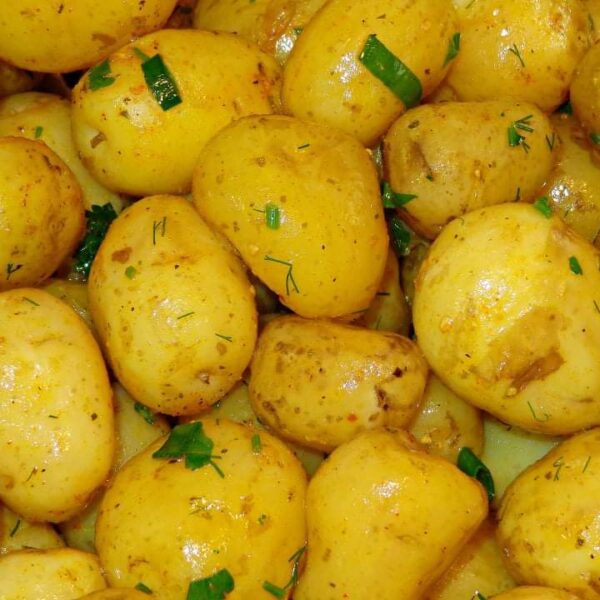 Patate novelle in friggitrice ad aria