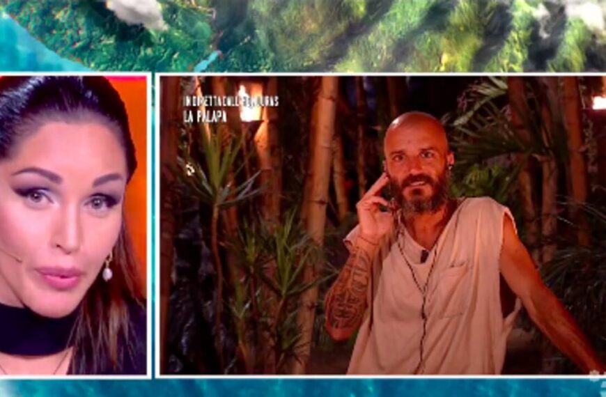 Isola dei Famosi 2022, Nicolas Vaporidis asfalta Delia Duran: “Ciao bella!”