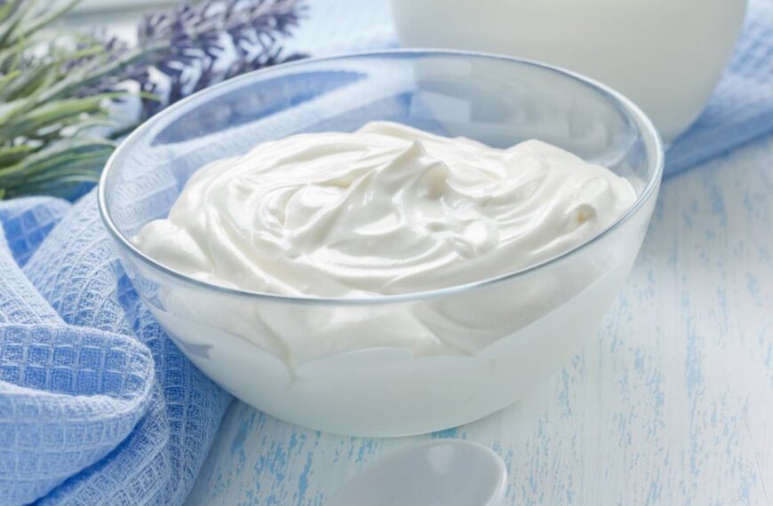 Mousse fredda allo yogurt, pronta in 3 minuti e senza cottura
