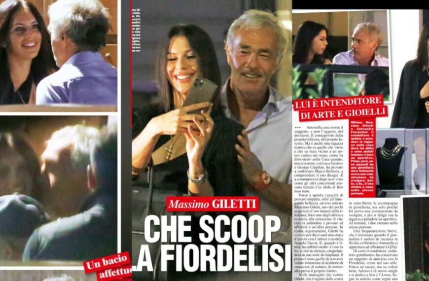 GFVIP7, Antonella Fiordelisi e Massimo Giletti hanno avuto un flirt?