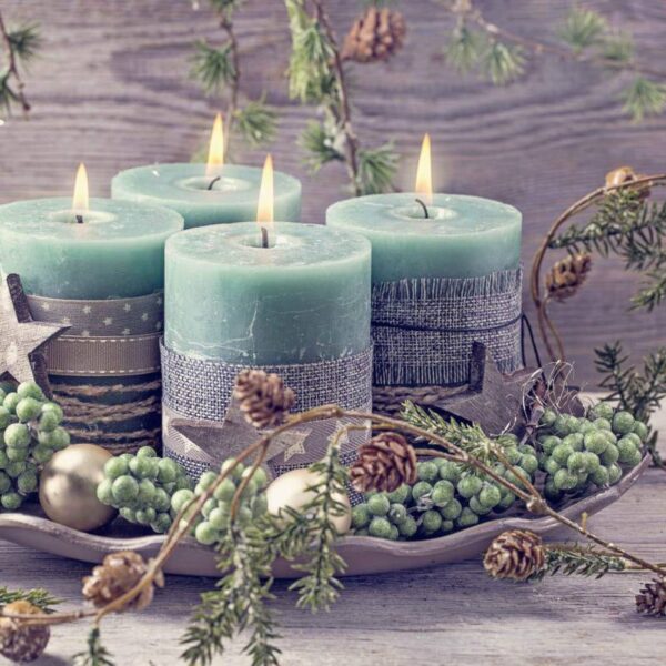 Come fare un centrotavola natalizio