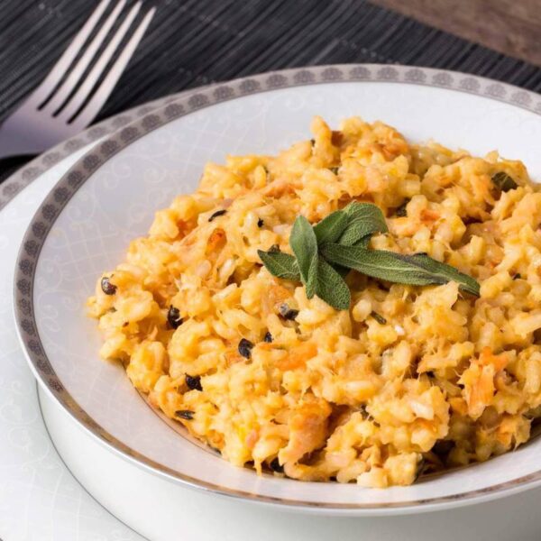 Risotto con zucchine e salmone nel Bimby: preparalo&hellip;