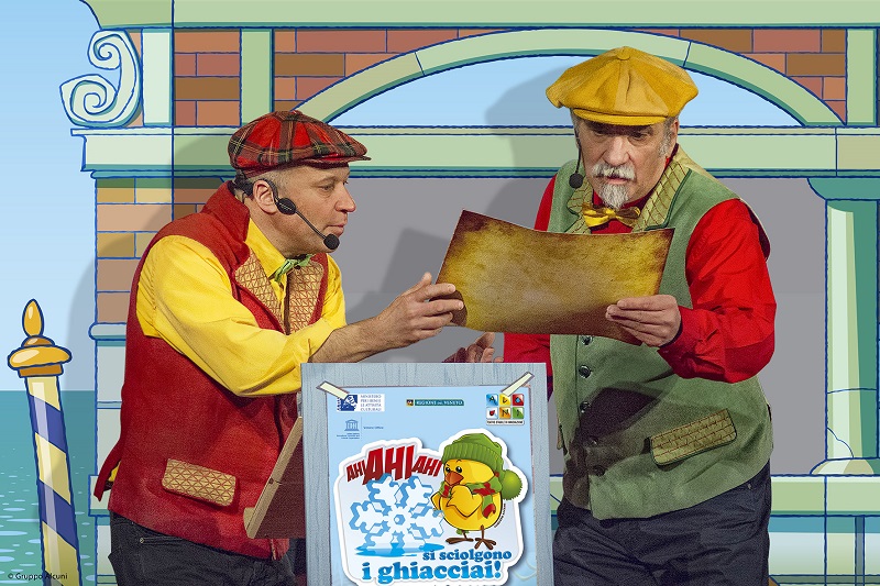 Gli Alcuni con “Ahi ahi ahi, si sciolgono i ghiacciai” al T. Sant’Anna