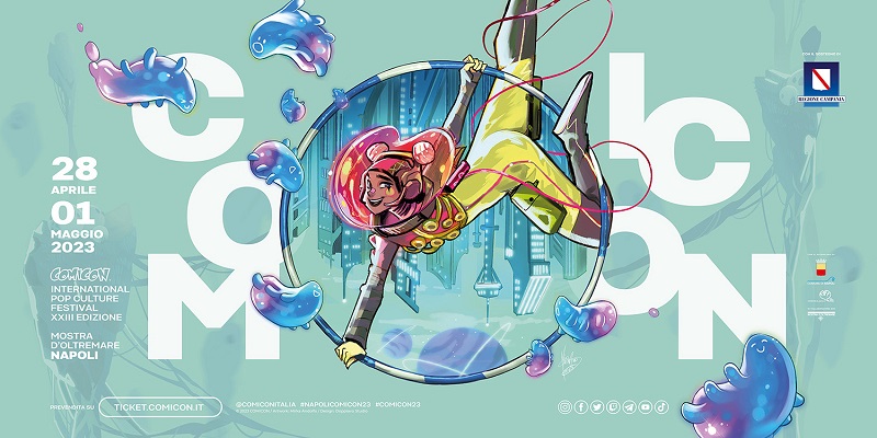 Da oggi inizia ufficialmente la road to Comicon 2023