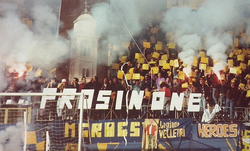 Il Frosinone in serie A