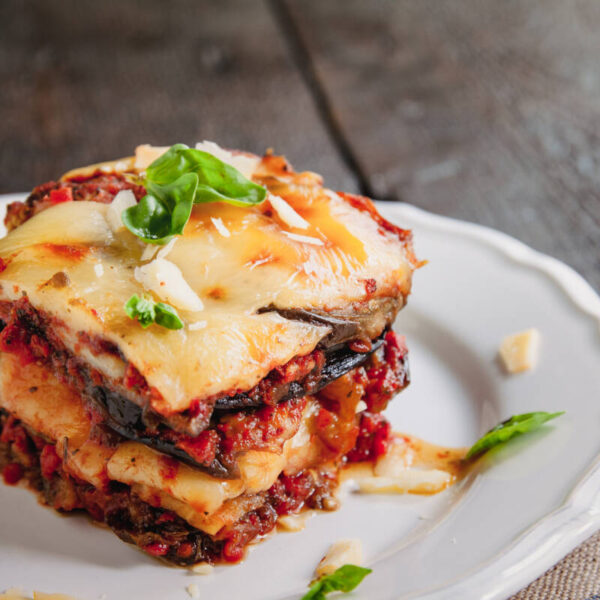 Parmigiana melanzane friggitrice ad aria