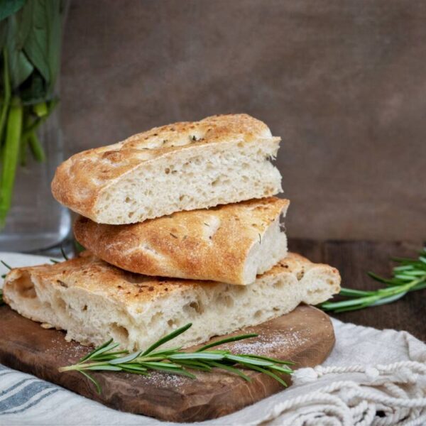 Focaccia friggitrice ad aria