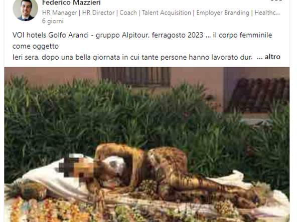 Shock a Sassari: donna ricoperta di cioccolato durante il buffet di un hotel: è bufera.