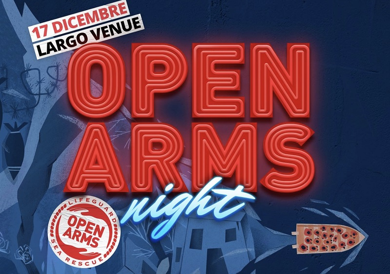 Il mondo dello spettacolo al fianco dell’ONG Open Arms