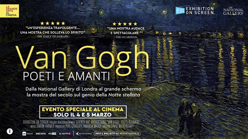 Van Gogh. Poeti e amanti arriverà al cinema i prossimi 4 e 5 marzo