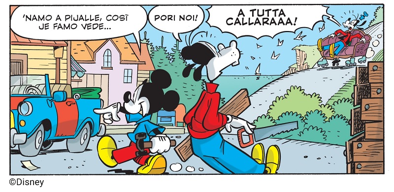 Topolino torna a parlare in dialetto!