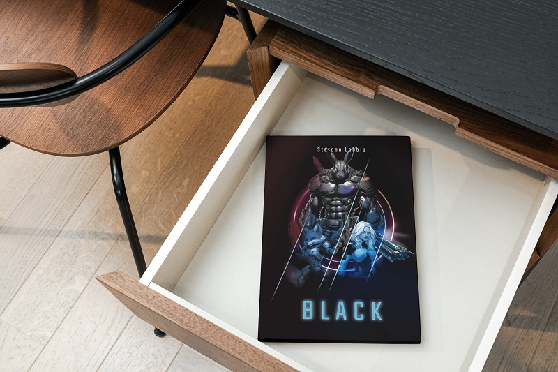 “Black – the series”: una coinvolgente graphic novel di fantascienza che rivoluzionerà il genere Sci-fi.