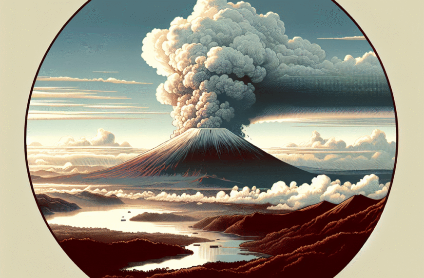 Guarda cosa accade dopo l’eruzione esplosiva del Monte Lewotobi: nube di cenere alta 18 km