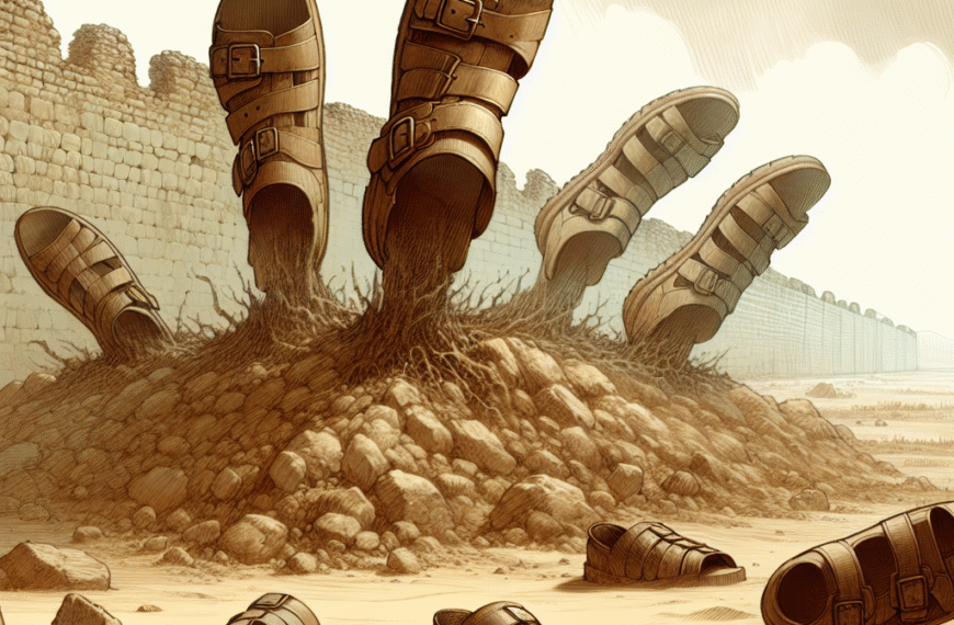 Perché stanno emergendo numerosi enormi calzari romani presso il Vallo di Adriano?