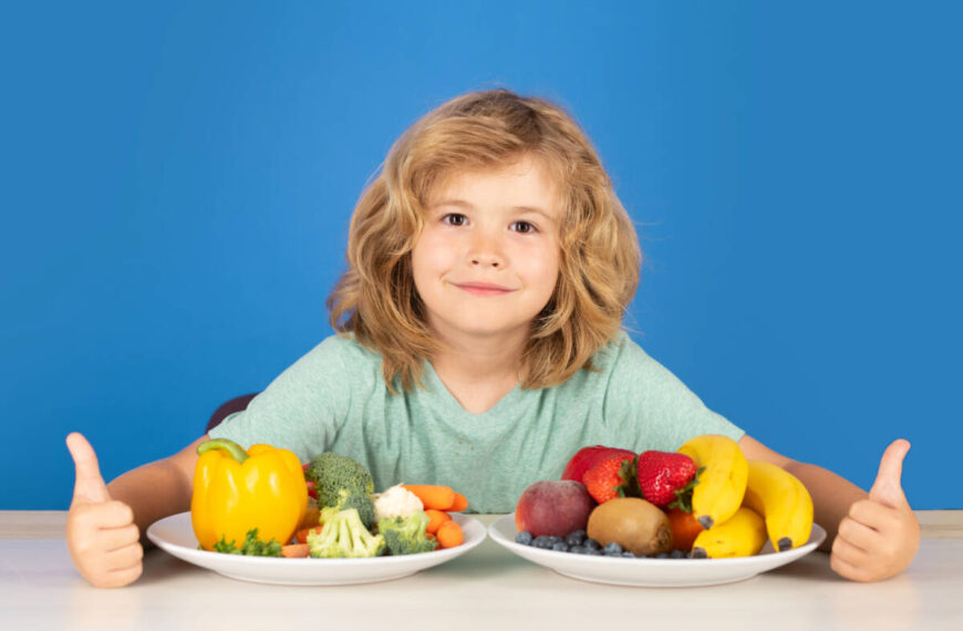 I bambini e le verdure