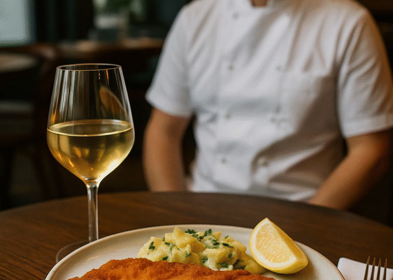 cotoletta dorata e croccante, chef Jan Punčochář