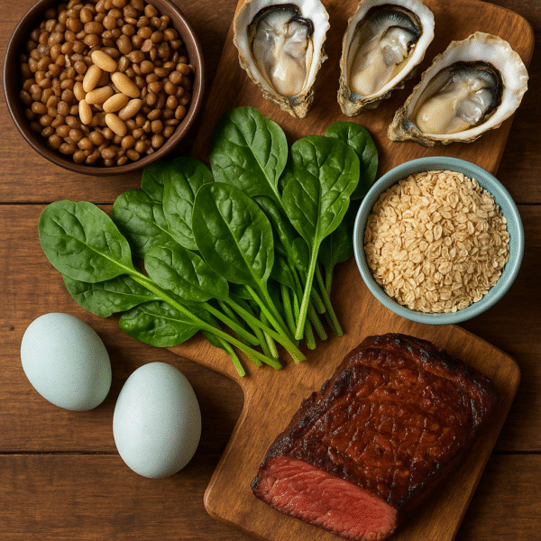 alimenti ricchi di ferro