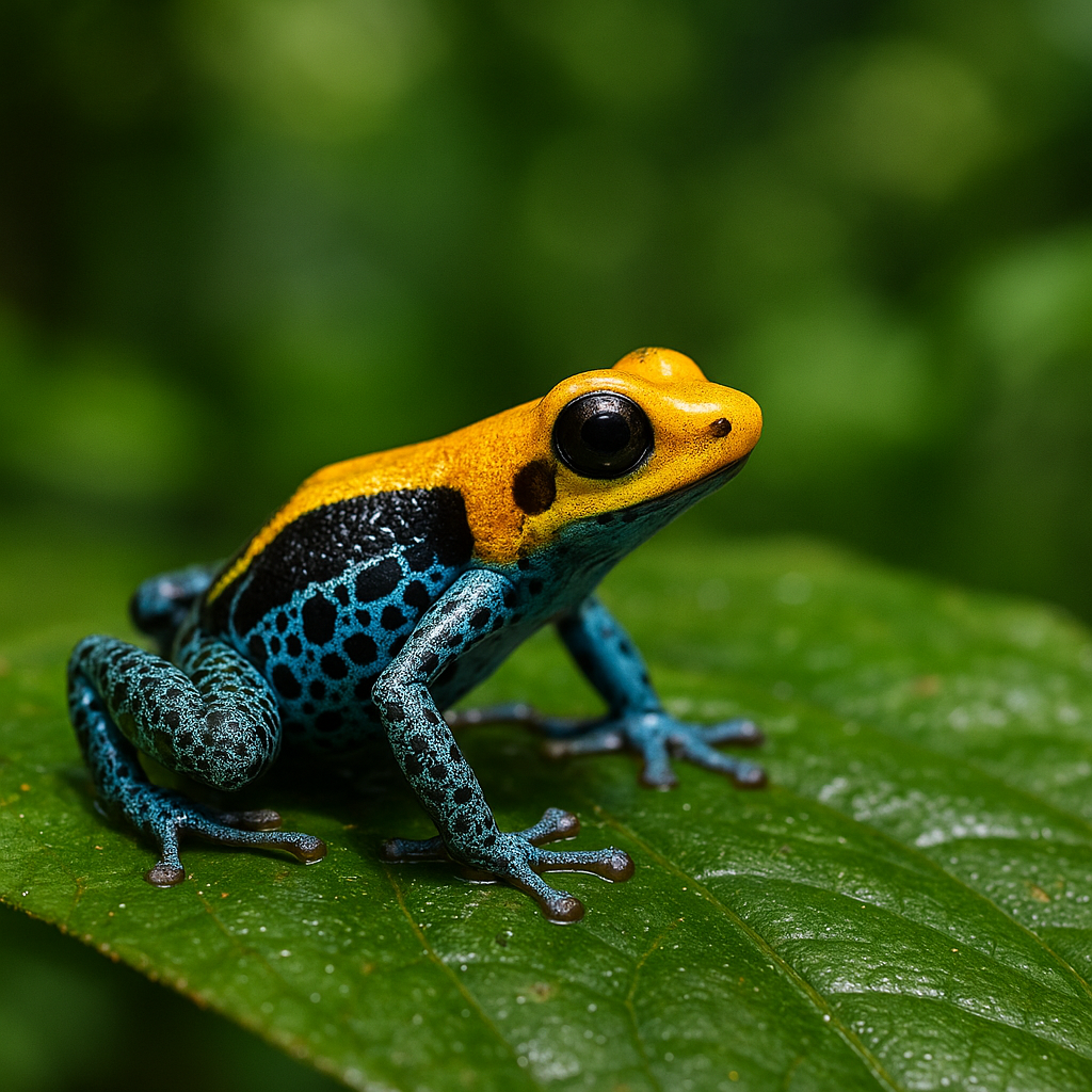 rana blu e oro