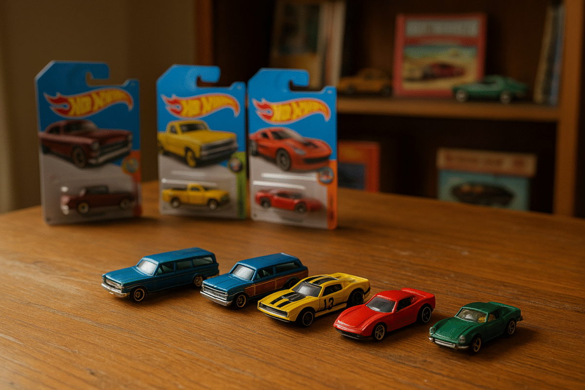 Hot Wheels e modellini in metallo