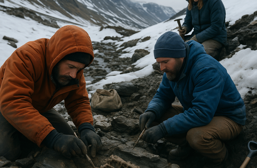 rocce ghiacciate dell’Alaska