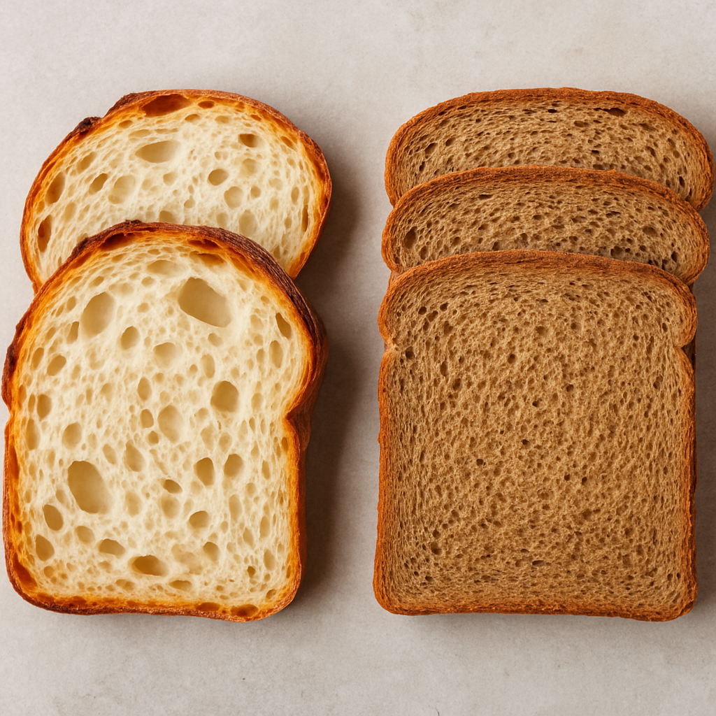 Pane integrale vs pane a lievitazione naturale