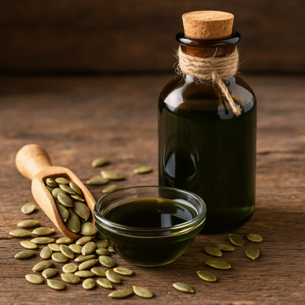 olio di semi di zucca artigianale