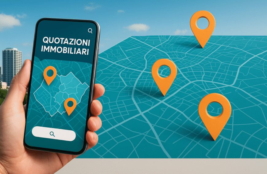 Quotazioni immobiliari app