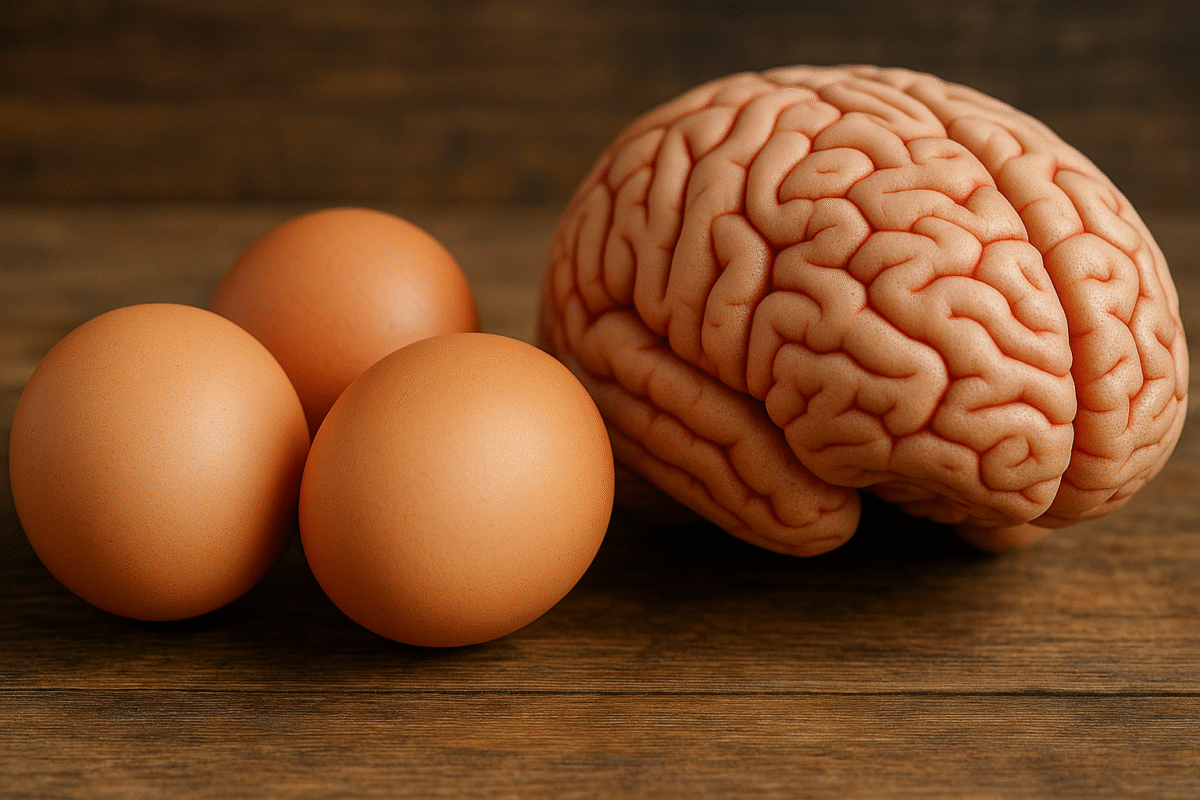 Uova e i benefici per il cervello